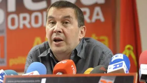 El ex portavoz de Batasuna, Arnaldo Otegi, reclamará una indemnización al Estado tras su absolución por el Supremo