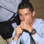 El delantero del Real Madrid Cristiano Ronaldo