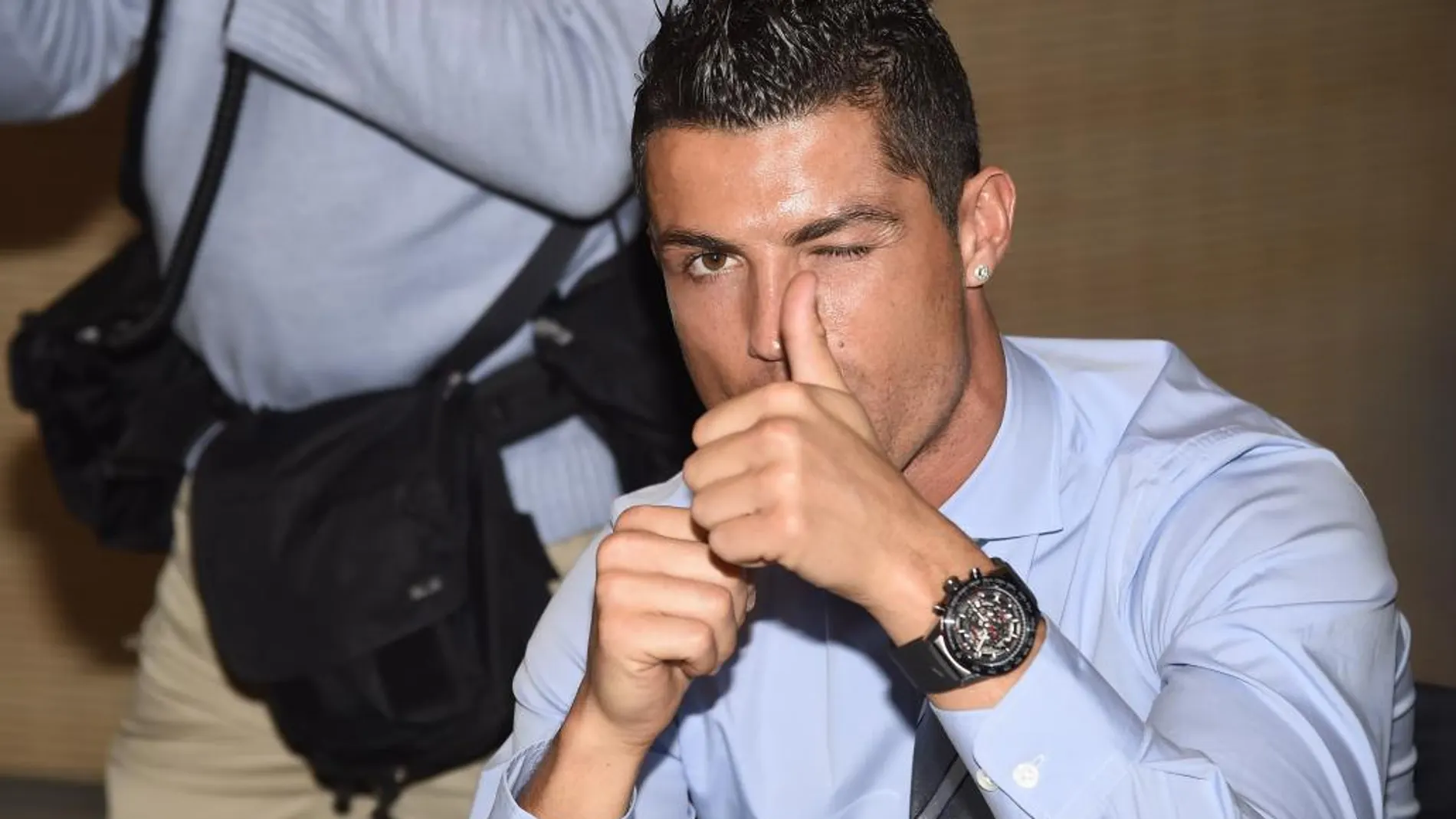 El delantero del Real Madrid Cristiano Ronaldo