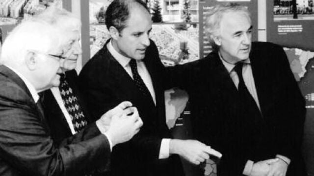 Camps y García Antón en la presentación de la Estrategia Territorial