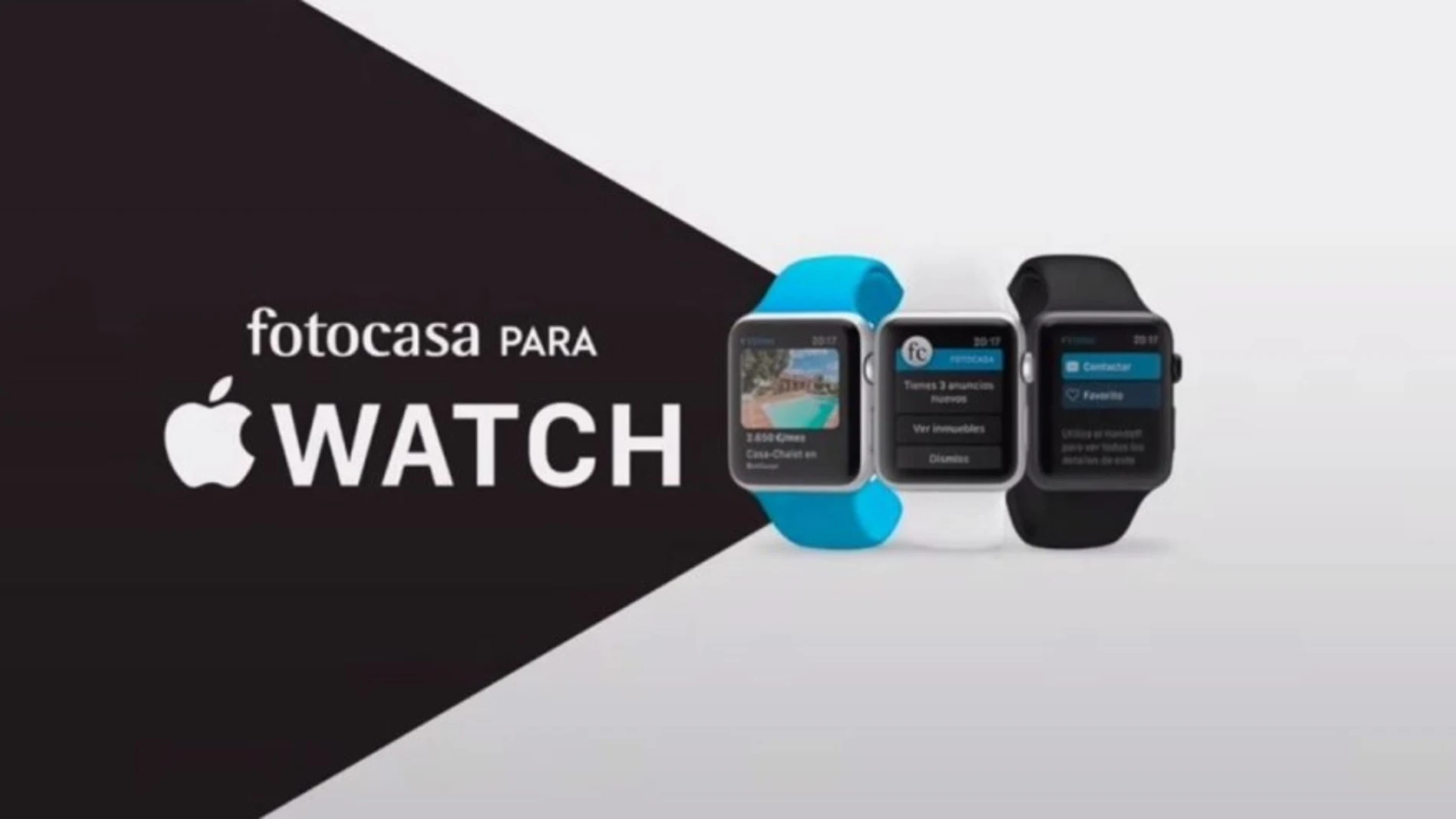 El portal Fotocasa lanza una aplicación para Apple Watch