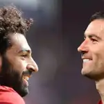  Salah-Dzeko, el gol por caminos opuestos