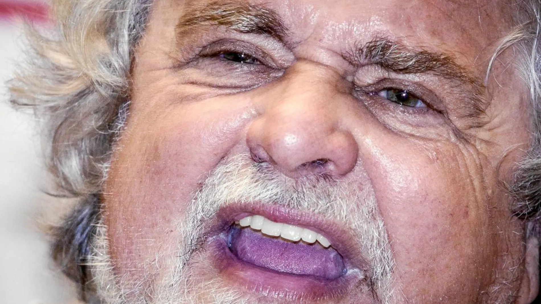 Beppe Grillo se erigió en 2013 como el mayor azote del «establishment» de la política italiana