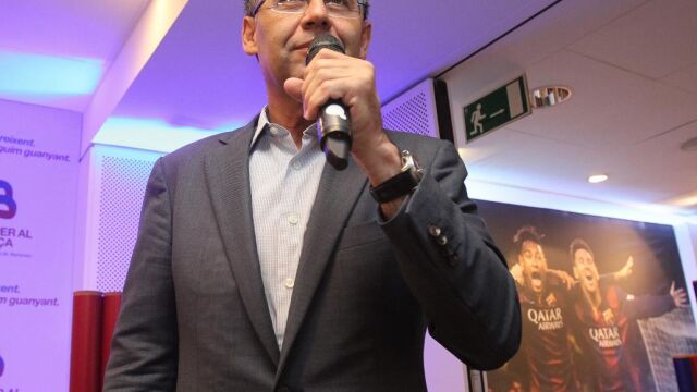 Bartomeu, junto a Laporta, Beneditio y Feixa debatirán este martes en TV3