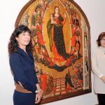 La concejala de Cultura, Ana Redondo, junto a la directora del Museo Lladró, Carmen Tarín.
