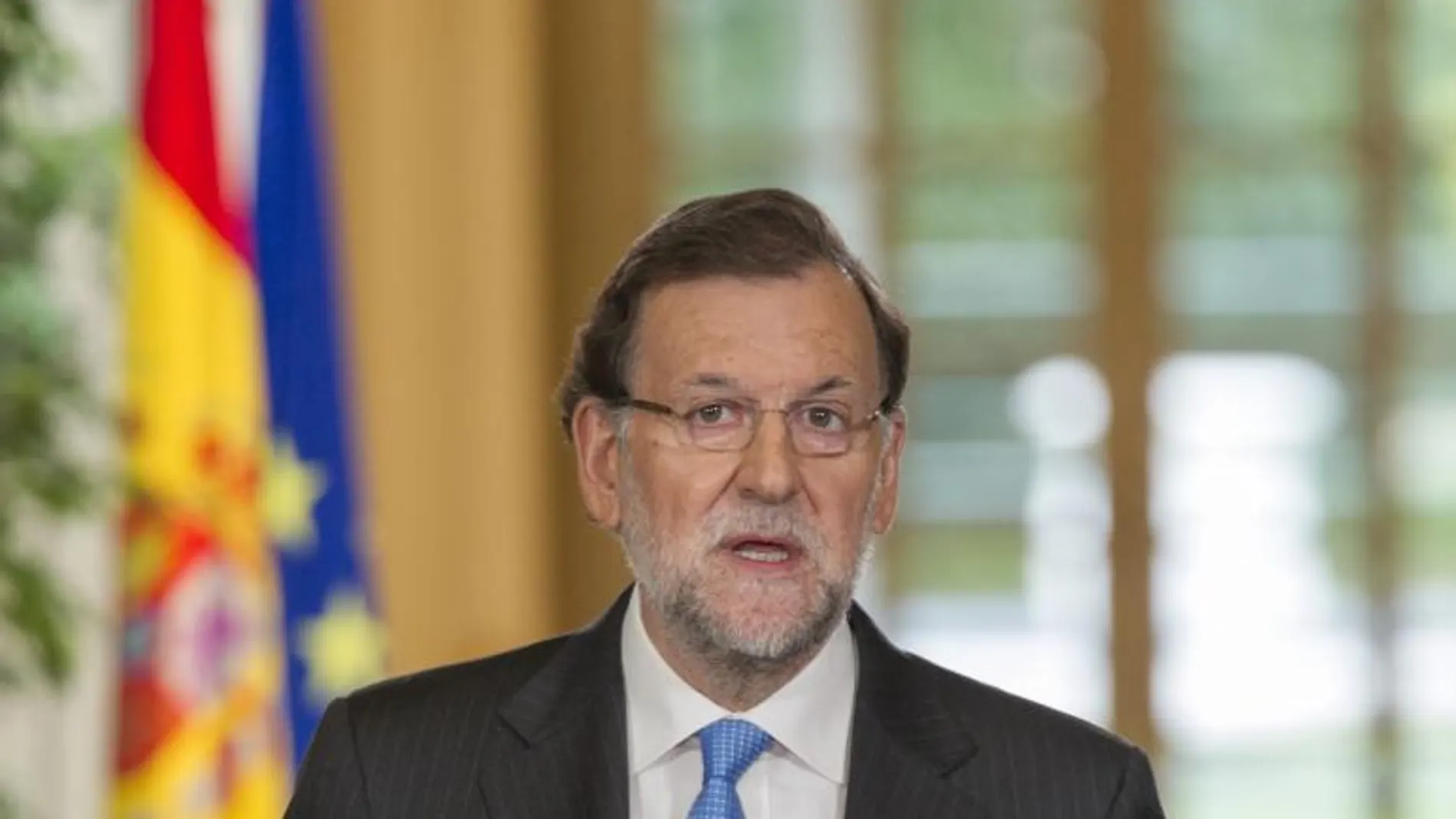 El presidente del Gobierno y candidato del PP a las elecciones generales del 20-D, Mariano Rajoy Brey