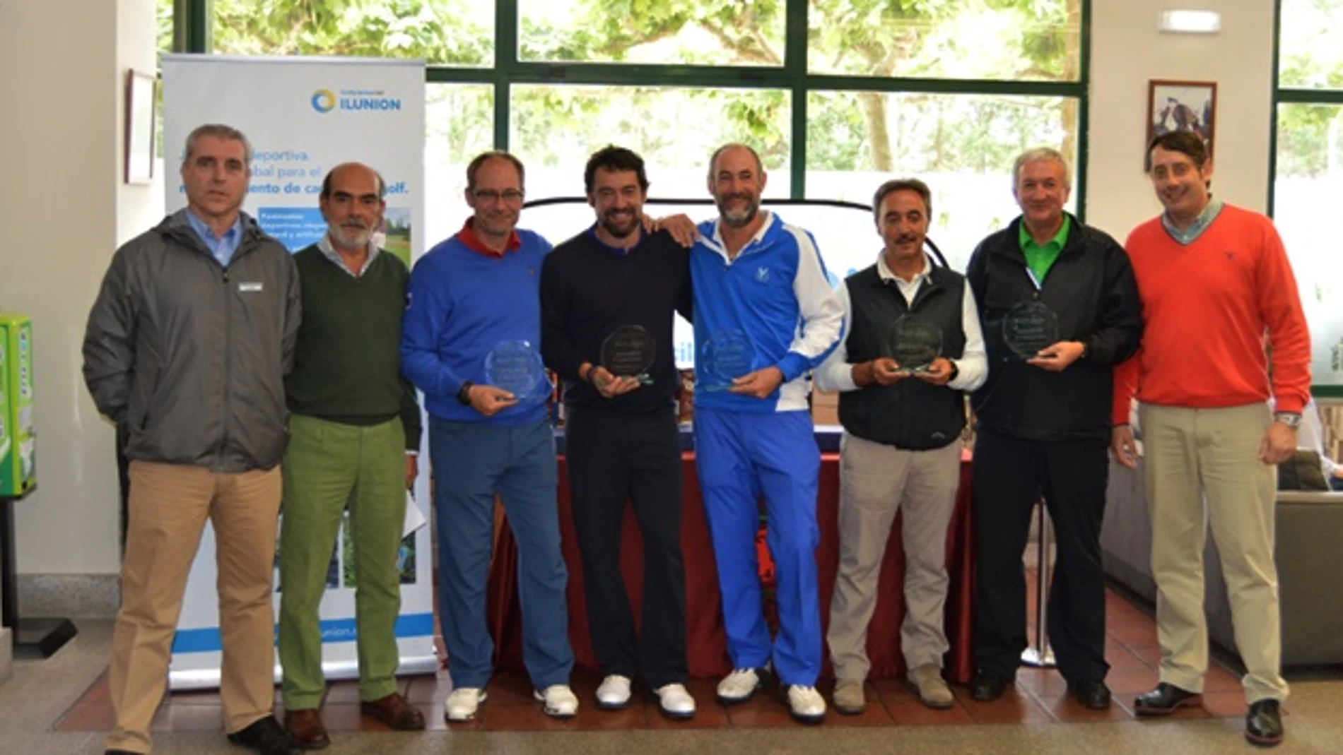 Ganadores en la prueba de ILUNION- Objetivo St. Andrews en León