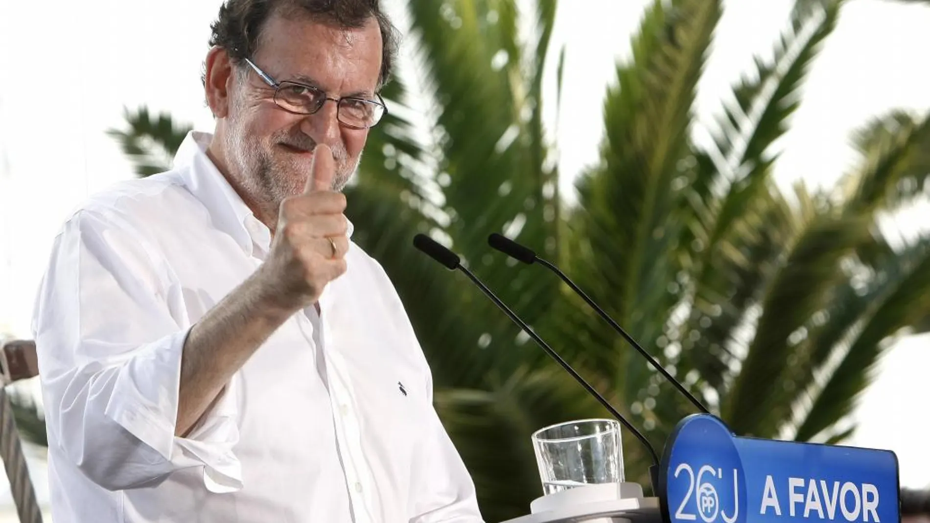 El presidente del Gobierno en funciones, Mariano Rajoy