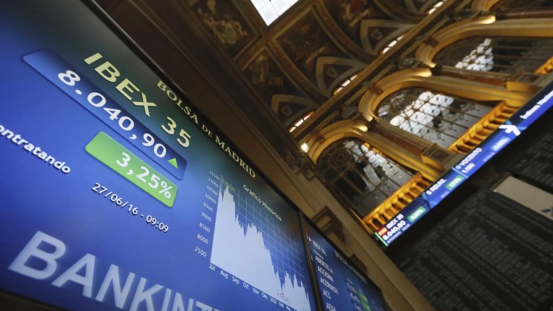 Paneles informativos del Ibex