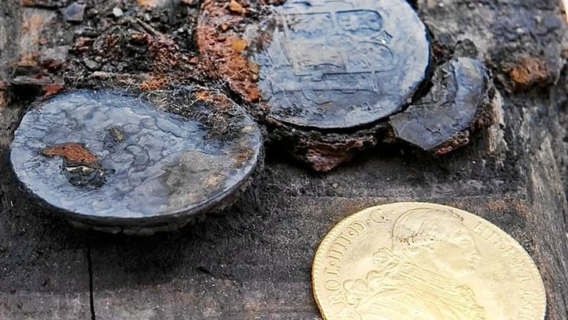 Parte de las monedas recuperadas se ha expuesto en varias muestras con gran éxito