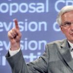 El comisario europeo de Mercado Interior y Servicios, el francés Michel Barnier