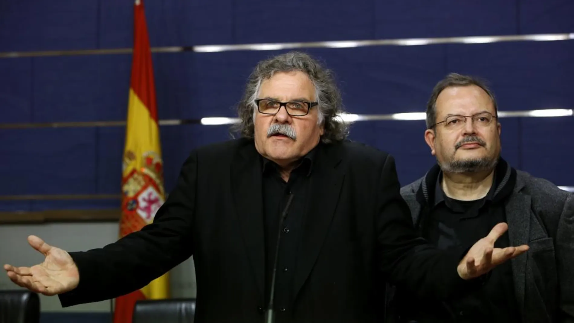 El portavoz de ERC en el Congreso, Joan Tardá
