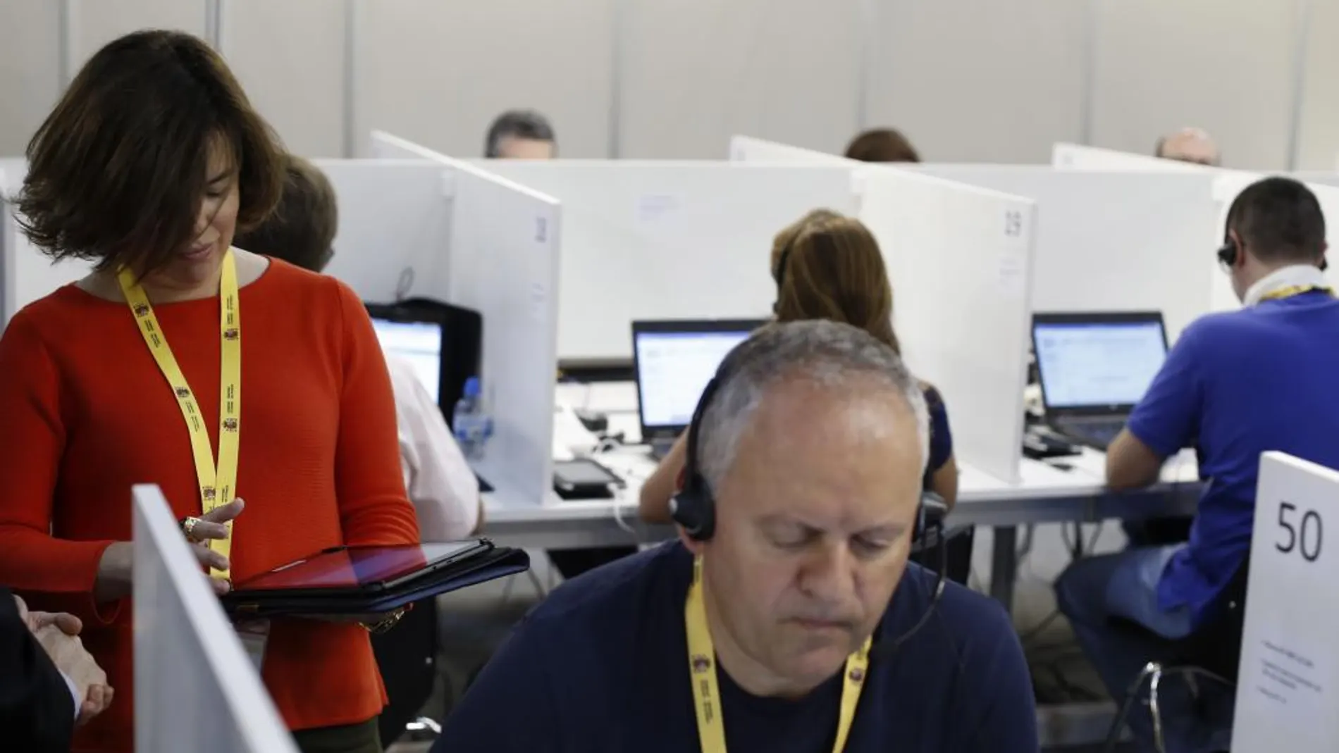 Los primeros datos de participación se conocerán a las 14.30
