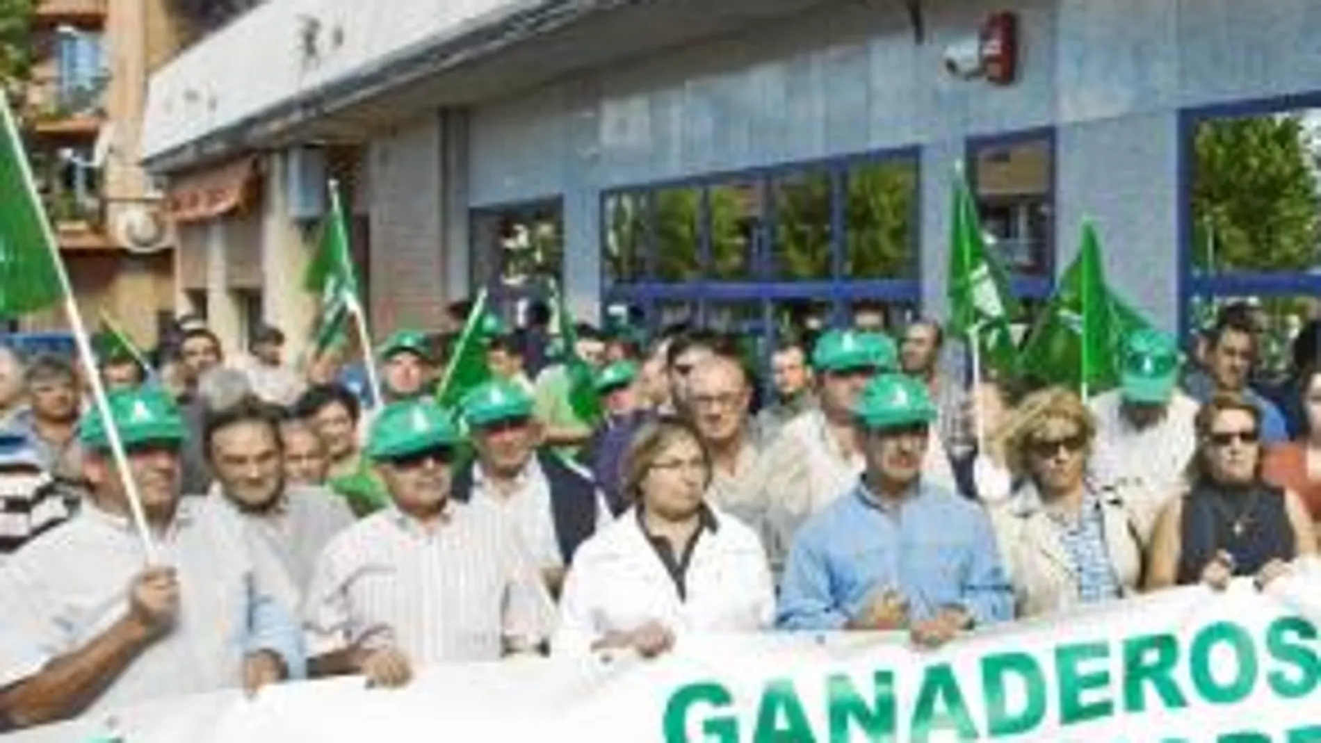 Última manifestación de los agricultores y ganaderos