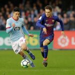 Facundo Roncaglia y Denis Suárez