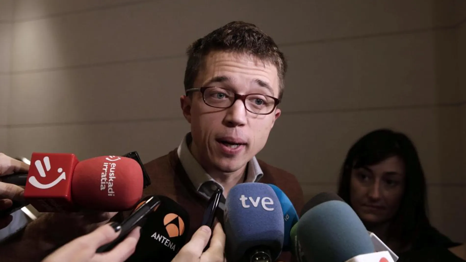 El portavoz de Podemos en el Congreso, Íñigo Errejón