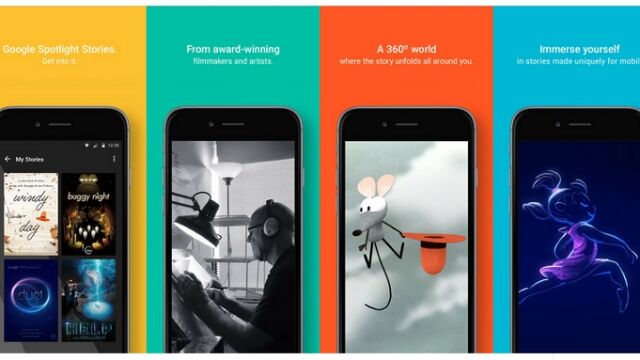 Google Spotlight Stories para iOS