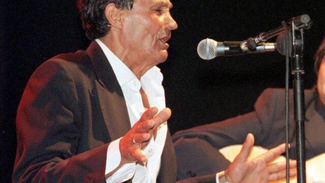 El cantaor Manuel de los Santos Pastor, conocido artísticamente como 'Agujetas' o 'Agujetas de Jerez', que ha fallecido hoy a los 76 años.