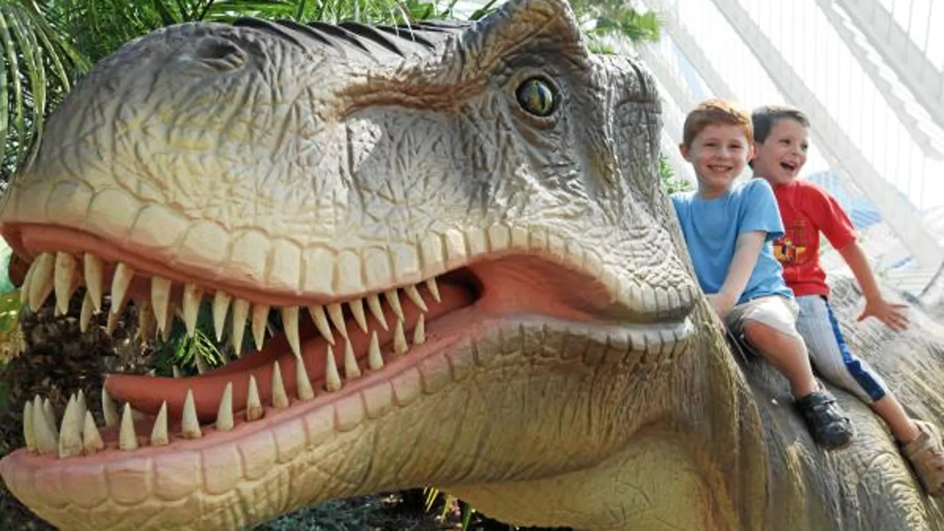 Un paseo entre dinosaurios