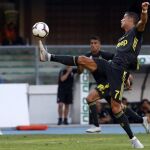 Cristiano Ronaldo en su primer partido oficial con la Juventus/Foto: Ap