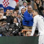 La negociación entre Mediapro y las operadoras para ver los partidos de la Champions, en la imagen Ronaldo en uno de ellos, está en punto muerto