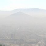 Una nube tóxica cubre Santiago de Chile