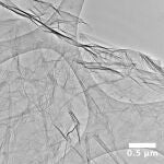 Micrografía de grafeno