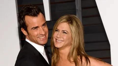 Justin Theroux y Jennifer Aniston.