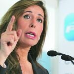 Alicia Sánchez-Camacho pidió a todos los líderes, incluidos Mas y Rubalcaba, a presentar sus números