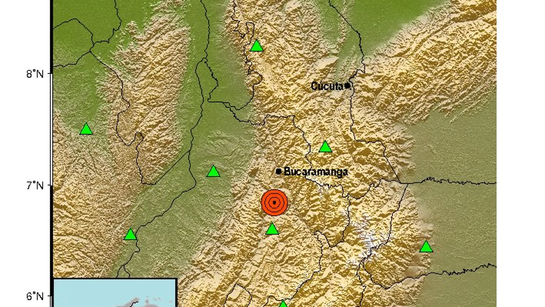 El temblor se sintió en Bogotá y gran parte del territorio colombiano.