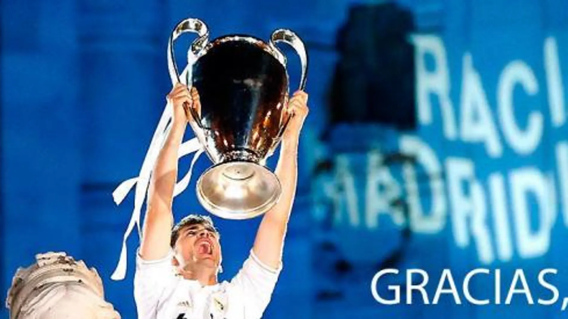 Con esta imagen abre hoy su página web el Real Madrid