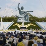 La ciudad japonesa de Nagasaki conmemoró hoy el 70 aniversario del ataque nuclear