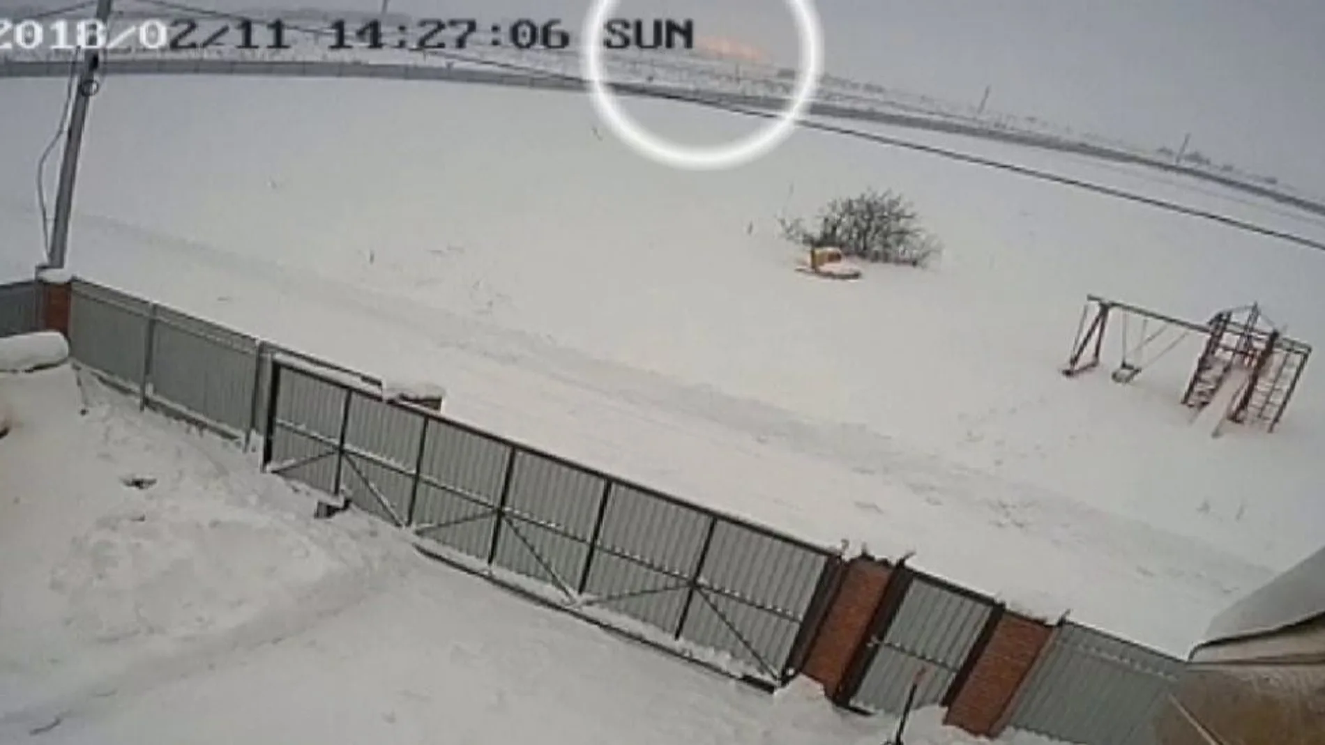 Una cámara registra el momento en que se estrelló el avión ruso