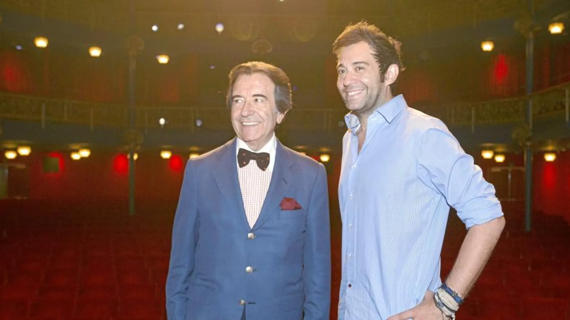 Enrique Cornejo y Alain Cornejo presentan la nueva programación cultural que iniciativas Teatrales traerá el Teatro Zorrilla de Valladolid