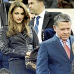 Los reyes de Jordania, Abdalá y Rania, presenciaron el gran partido en el palco del Camp Nou