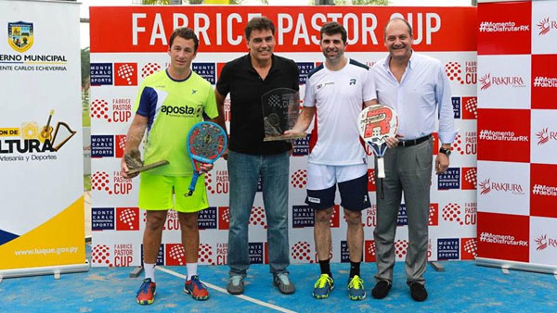 Foto ganadores Fabrice Pastor Cup en Paraguay
