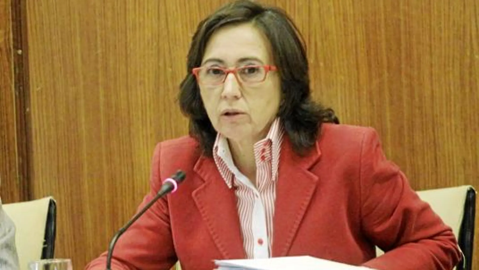 La consejera de Obras Públicas y Vivienda, Rosa Aguilar, asegura que sólo se está evaluando el cambio de sede