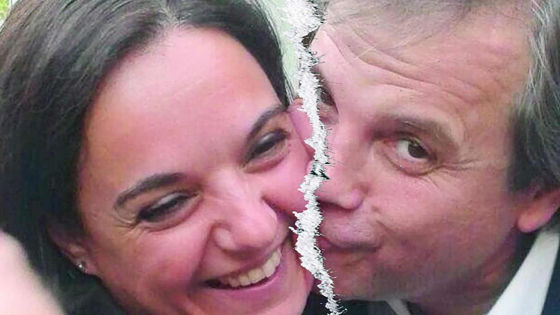 Antonio Miguel Carmona y la secretaria general del PSOE-M, Sara Hernández, en una imagen publicada en Twitter en 2014