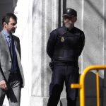 El jefe de los Mossos d'Esquadra, Ferran López, a su salida del Tribunal Supremo/Efe