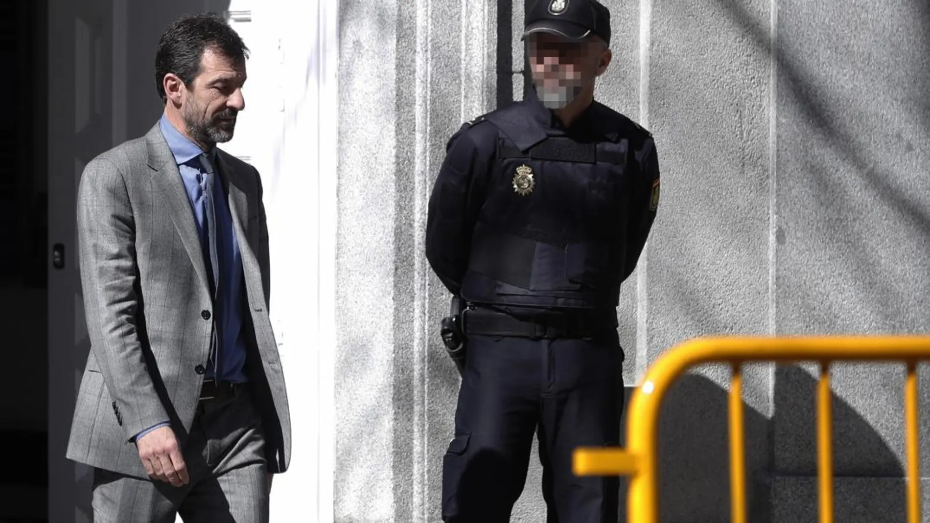 El jefe de los Mossos d'Esquadra, Ferran López, a su salida del Tribunal Supremo/Efe
