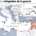 La ruta de los Balcanes pone al descubierto la división de los 28