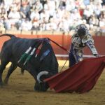 Antonio Ferrera, en imagen de archivo, durante una actuación en la Maestranza de Sevilla