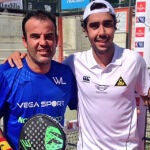 Willy Lahoz y Martín Sánchez Piñeiro