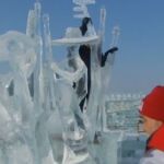 El arte congelado de Harbin atrae a millones de visitantes