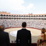 El Rey Felipe VI presidiendo la Corrida de la Beneficencia 2017
