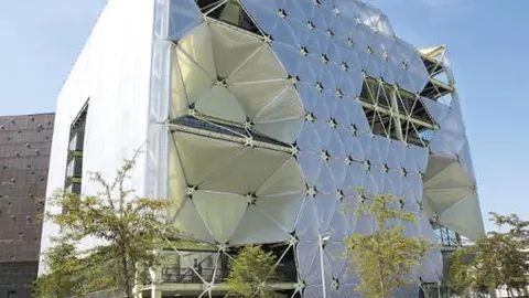 El edificio de burbujas de Barcelona