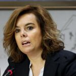 Soraya Sáenz de Santamaría, portavoz del PP en el Congreso