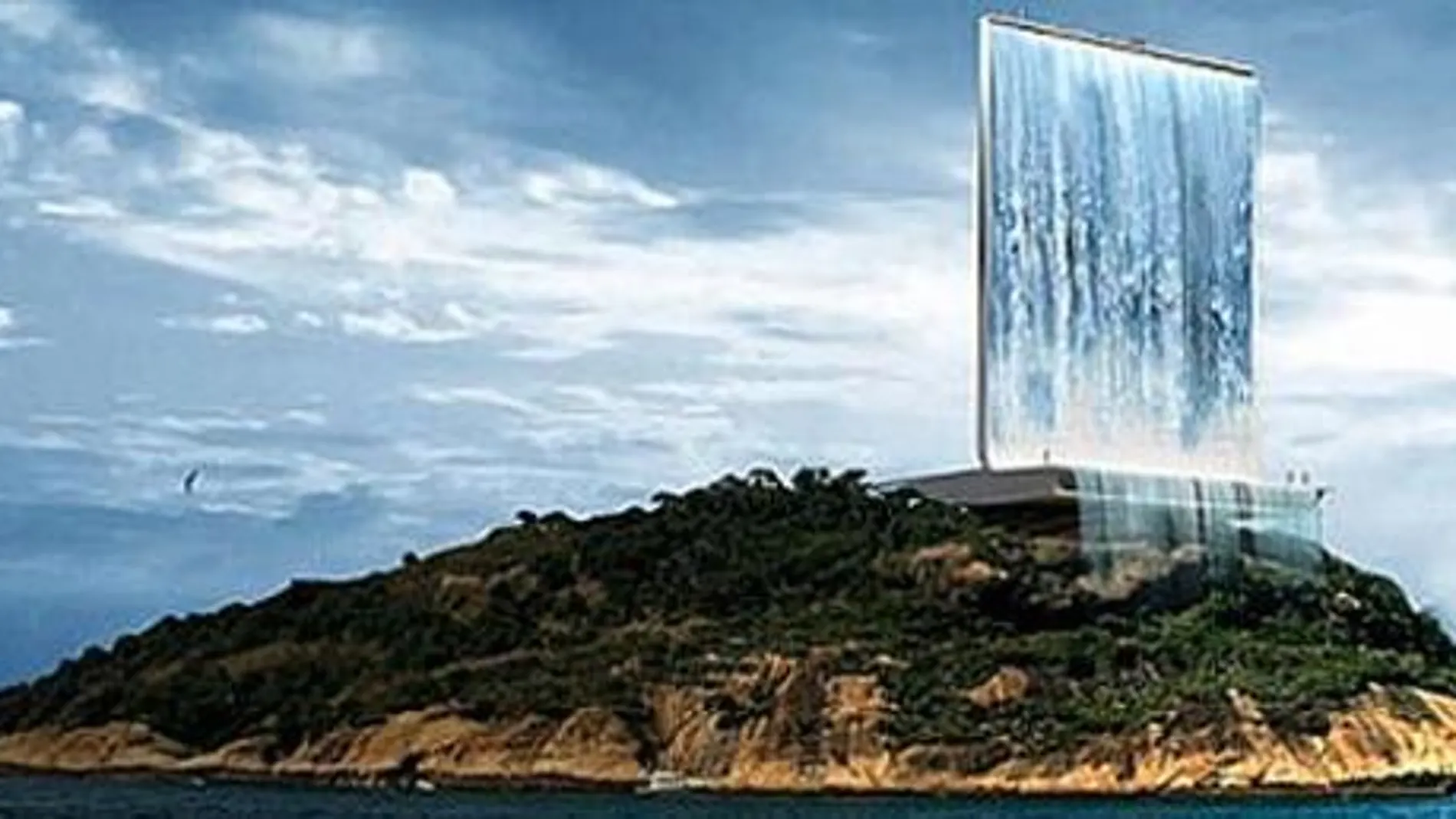 Una cascada artificial, ¿símbolo de Río 2016?