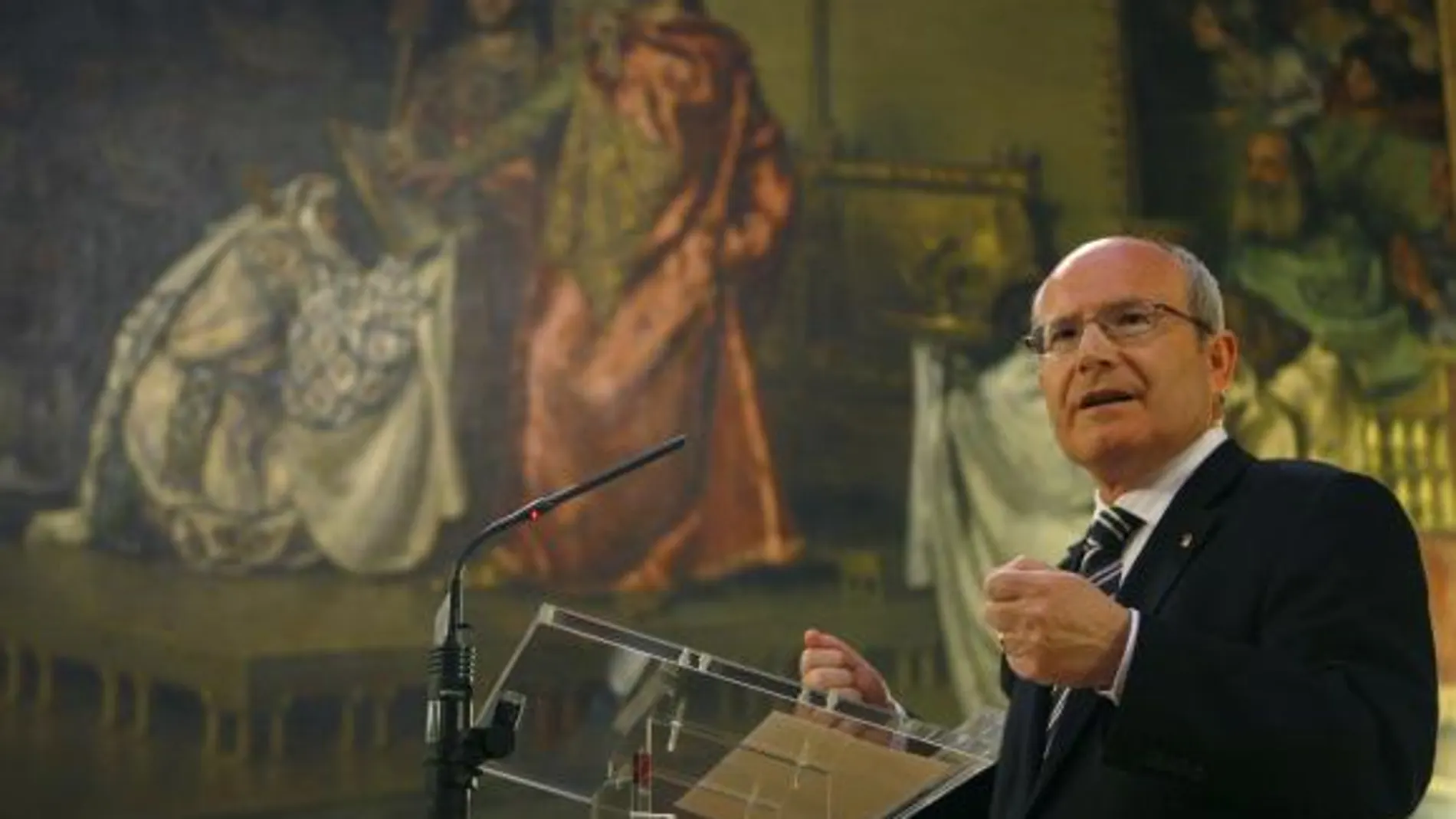 El jefe del Ejecutivo catalán, José Montilla