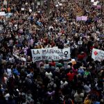 Miles de personas se manifiestan en toda España en contra la sentencia de «La Manada»